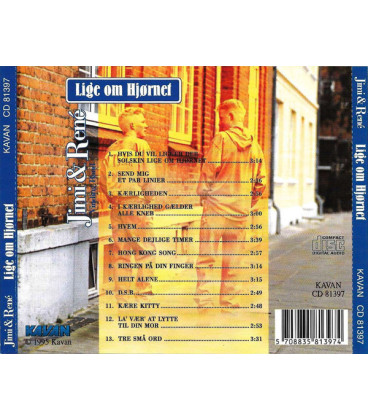 Jimi & René Vinding Band – Lige Om Hjørnet - CD - BRUGT