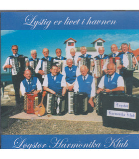Løgstør Harmonika Klub - Lystig er livet i havnen - CD - BRUGT