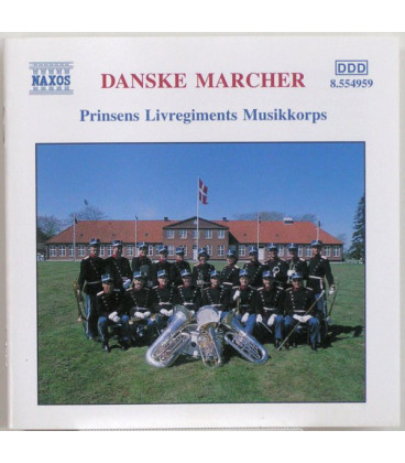 Prinsens Livregiments Musikkorps – Danske Marcher - CD - BRUGT