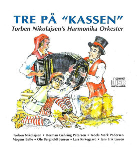 Torben Nikolajsen's Harmonika Orkester* – Tre På "Kassen" - CD - BRUGT