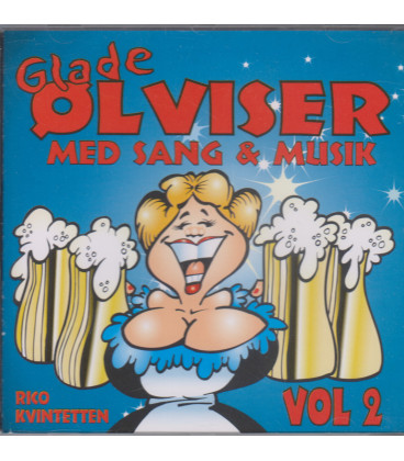 Rico Kvintetten – Glade Ølviser Med Sang & Musik 2 - CD - BRUGT