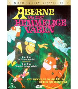 Aberne og det hemmelige våben - DVD - BRUGT