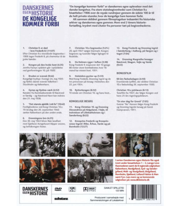 Danskernes Egen Historie: De Kongelige Kommer Forbi - DVD - BRUGT