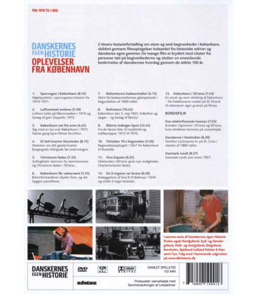 Danskernes Egen Historie: Oplevelser Fra København - DVD - BRUGT