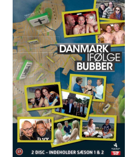 Danmark ifølge Bubber: Sæson 1 & 2 - 2 DVD - BRUGT