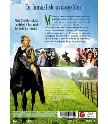 Den sorte hingst (Mark Lester) - DVD - BRUGT