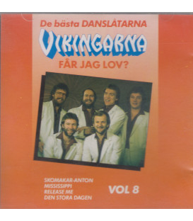 VIKINGARNA - Får jag lov vol. 8 - CD - BRUGT