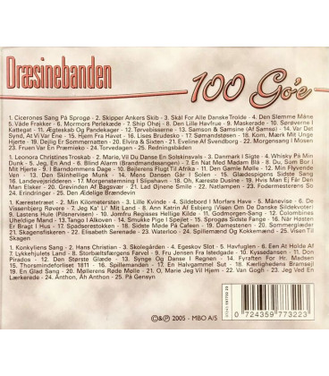 DRÆSINEBANDEN - 100 Go'e  - 4CD - BRUGT