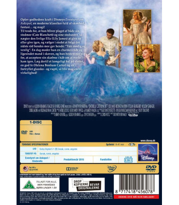 Askepot - Eventyret om Askepot - Disney - DVD - BRUGT