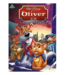 Oliver & Co. - Disney Klassiker - Guldnummer 27 - DVD - BRUGT