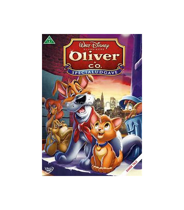 Oliver & Co. - Disney Klassiker - Guldnummer 27 - DVD - BRUGT