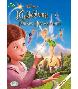 Klokkeblomst og Feernes Hemmelighed - Disney - DVD - BRUGT