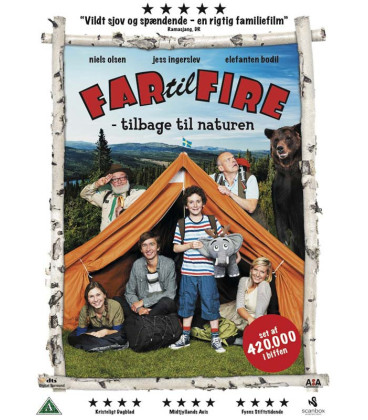 Far til fire - tilbage til naturen - DVD - BRUGT