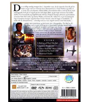 Pearl Harbor - 2 DVD - BRUGT