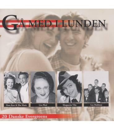 Gå med i lunden : 20 danske evergreens - CD - BRUGT