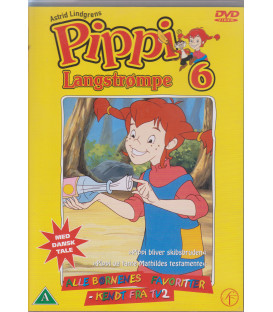 Astrid Lindgren - Pippi Langstrømpe 6 - CD - BRUGT