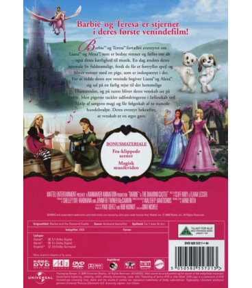 Barbie & Diamantslottet - DVD - BRUGT