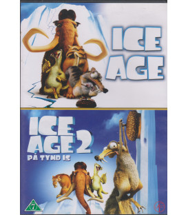 Ice Age + Ice Age 2: På Tynd Is - 2 DVD - BRUGT