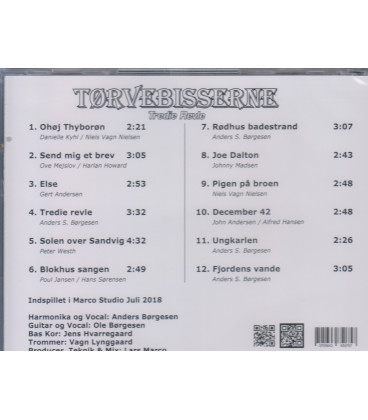 Tørvebisserne - Tredie Revle - CD - NY