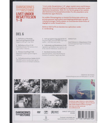 Danskernes Egen Historie: Livet Under Besættelsen (Del 6 af 8) - DVD - BRUGT