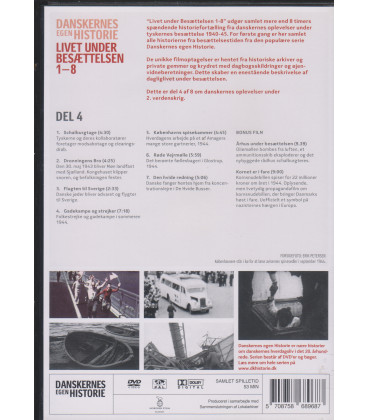 Danskernes Egen Historie: Livet Under Besættelsen (Del 4 Af 8) - DVD - BRUGT