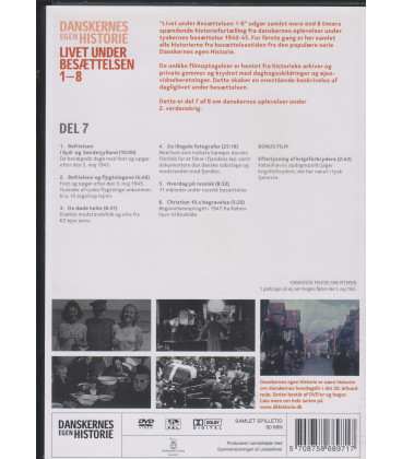Danskernes Egen Historie: Livet Under Besættelsen (Del 7 af 8) - DVD - BRUGT