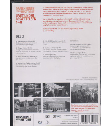 Danskernes Egen Historie: Livet Under Besættelsen (Del 3 Af 8) - DVD - BRUGT