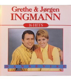 Grethe & Jørgen Ingmann ‎– 16 hits / Dansevise - CD - BRUGT