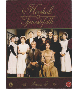 Herskab Og Tjenestefolk: Sæson 5 - 4 DVD - BRUGT