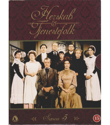 Herskab Og Tjenestefolk: Sæson 5 - 4 DVD - BRUGT
