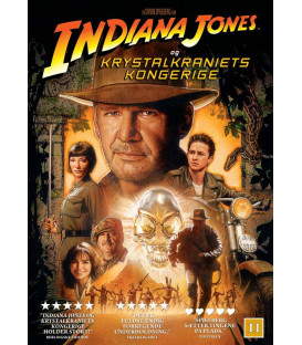 Indiana Jones og Krystalkraniets Kongerige - DVD - BRUGT