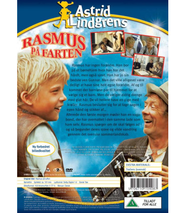Astrid Lindgren - Rasmus på farten - CD - BRUGT