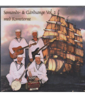 Kometerne - Sømands- & gårdsange vol. 2 - CD - BRUGT
