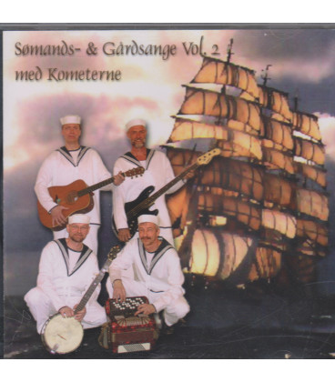 Kometerne - Sømands- & gårdsange vol. 2 - CD - BRUGT