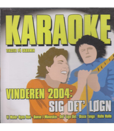 Karaoke - Vinderen 2004 - CD - BRUGT
