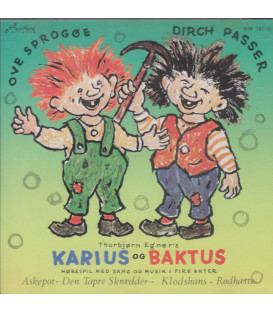 Karius & Baktus - Ove Sprogøe - Dirch Passer - CD - BRUGT