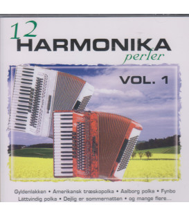 12 HARMONIKAPERLER VOL. 1 - CD - BRUGT