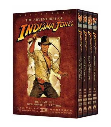 Indiana Jones: The Complete Collection - 4 DVD - BRUGT