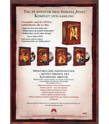 Indiana Jones: The Complete Collection - 4 DVD - BRUGT