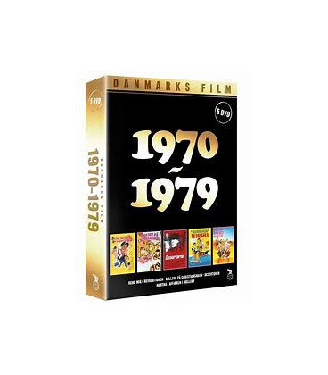 Danmarks Film: 1970-1979 - 5 DVD - BRUGT