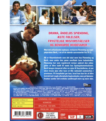 Flemming og Berit: Alle 6 afsnit - DVD - BRUGT