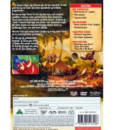 Tarzan (Walt Disney) (Specialudgave/2-disc) - BRUGT