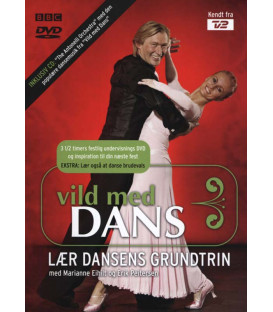 Vild med Dans: Lær dansens grundtrin - DVD - CD - BRUGT