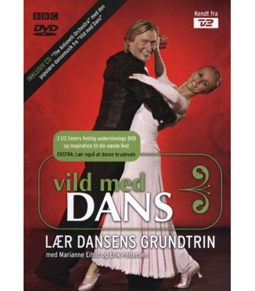 Vild med Dans: Lær dansens grundtrin - DVD - CD - BRUGT