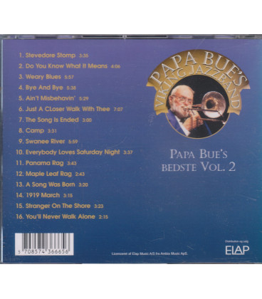 Papa Bue's Viking Jazz Band – Papa Bue's Bedste Vol. 2 - CD - BRUGT