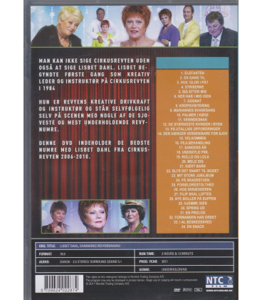 Lisbeth Dahl: Danmarks Revydronning - DVD - BRUGT