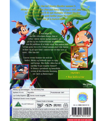 Mickey & Bønnestagen - Disney - DVD - BRUGT