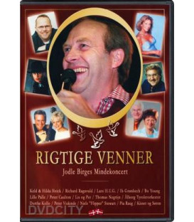 Rigtige Venner: Jodle Birges Mindekoncert - DVD - BRUGT
