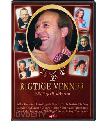 Rigtige Venner: Jodle Birges Mindekoncert - DVD - BRUGT