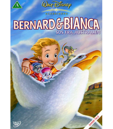 Bernard & Bianca: S.O.S. fra Australien - Disney - DVD - BRUGT
